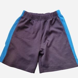 Batman Boys Black Shorts with Blue Side Stripes